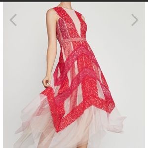 BGBG Pink Lace Dress